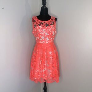 🔥HOST PICK🔥Fluorescent lace dress.